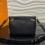 Louis Vuitton Multi Pochette Accessoires M80399 Black